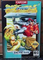 METALEN Wandbord Street Fighter 2 SEGA MEGADRIVE, Spelcomputers en Games, Vechten, Verzenden, 1 speler, Nieuw