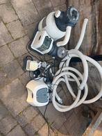 Intex filterpomp en zoutwatersysteem incl slangen, Tuin en Terras, Zwembad-toebehoren, Ophalen, Gebruikt, Zwembadpomp
