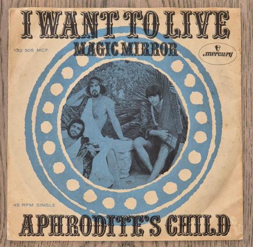 Aphrodite's Child ‎– I Want To Live, Cd's en Dvd's, Vinyl Singles, Single, Pop, 7 inch, Ophalen of Verzenden