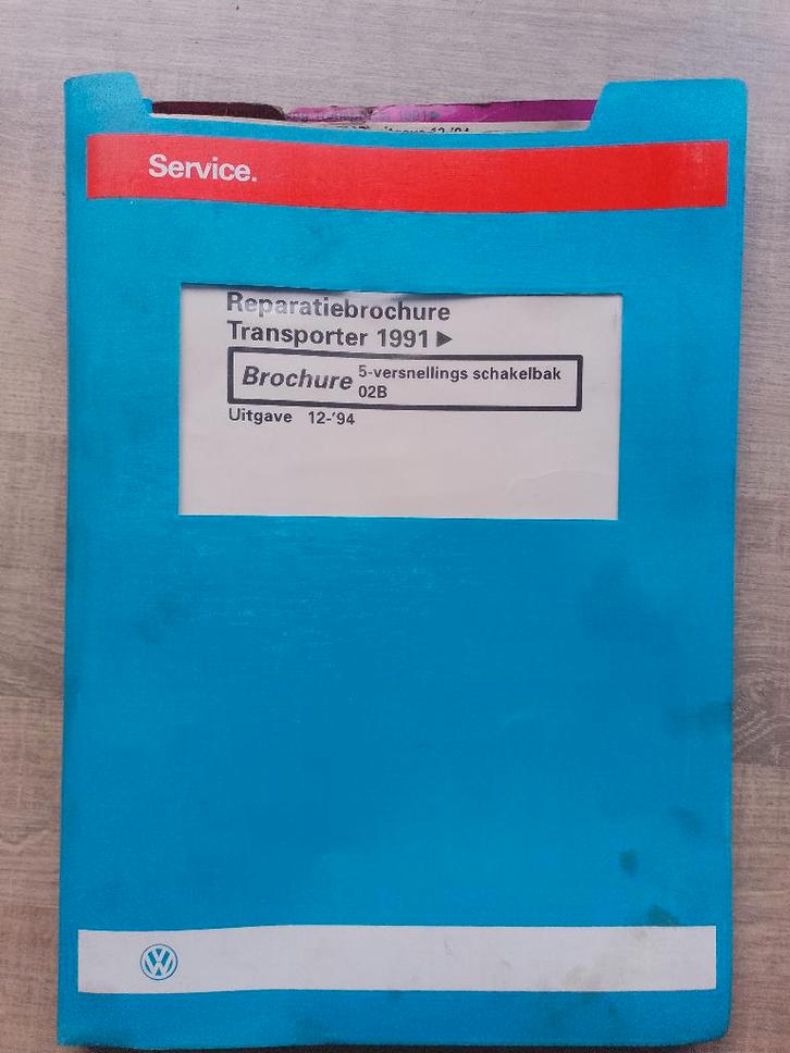 Werkplaatsboek VW Transporter T4 02B Versnellingsbak, Boeken, Auto's | Boeken, Gelezen, Volkswagen, Ophalen of Verzenden