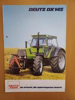 Folder Deutz DX 145 Nederlandstalig, Ophalen of Verzenden, Gelezen, Tractor en Landbouw