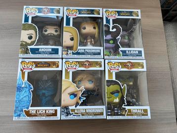 Funko Pop World of Warcraft Set – 6 pops beschikbaar voor biedingen