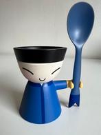 Alessi Eierdop Mr. Chin Blauw Giovannoni & Rumiko Takeda, Ophalen of Verzenden, Nieuw