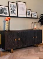 Dressoir Hunter by Richmond Interiors, Nieuw, 25 tot 50 cm, 200 cm of meer, Overige houtsoorten