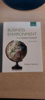 Business Environment in a Global Context, Boeken, Studieboeken en Cursussen, Ophalen of Verzenden, Zo goed als nieuw, HBO
