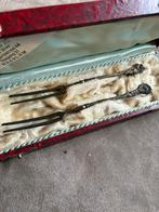 Zilveren vlees vork, Antiek en Kunst, Ophalen of Verzenden