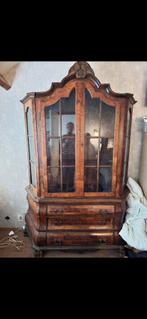 Prachtige wortelnoten kast met verlichting, Ophalen