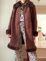Vintage shearling lammy coat L afghan coat, -, Maat 42/44 (L), Ophalen of Verzenden, Zo goed als nieuw