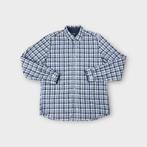 Hugo Boss heren overhemd Maat L., Tweedehands, Blauw, Tweedehands, Hugo Boss