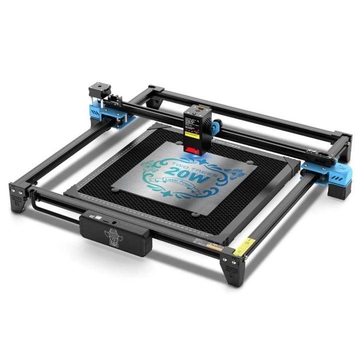 Lasergraviermaschine 20W + Honeycomb / TTS-20 Pro, Doe-het-zelf en Verbouw, Gereedschap | Overige machines, Zo goed als nieuw