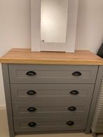 Jysk Marksel Drawer - Grey/Oak, Ophalen, Eikenhout, 50 tot 100 cm, Zo goed als nieuw