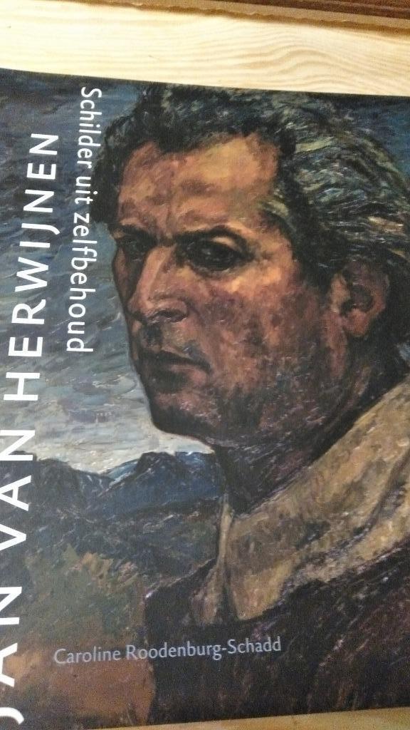 Jan van Herwijnen " Schilder uit zelfbehoud, Boeken, Kunst en Cultuur | Beeldend, Gelezen, Schilder- en Tekenkunst, Verzenden