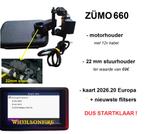 Zumo 660 + steun 22m , met nieuwste kaart Europa 2026.02, Ophalen of Verzenden