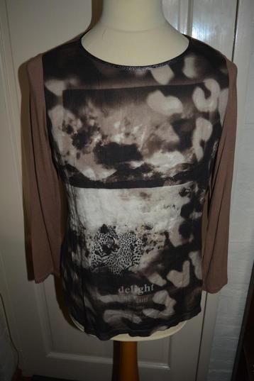 Betty Barclay, leuk vlot shirt met panter print, mt 38 beschikbaar voor biedingen