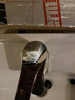 Wastafel met Grohe kraan - nette staat, Doe-het-zelf en Verbouw, Sanitair, Ophalen of Verzenden, Gebruikt, Chroom, Wastafel