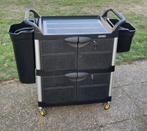 Schoonmaakwagen - afsluitbaar - 150 kg - 3 plateaus, Huis en Inrichting, Schoonmaakartikelen, Ophalen, Overige typen