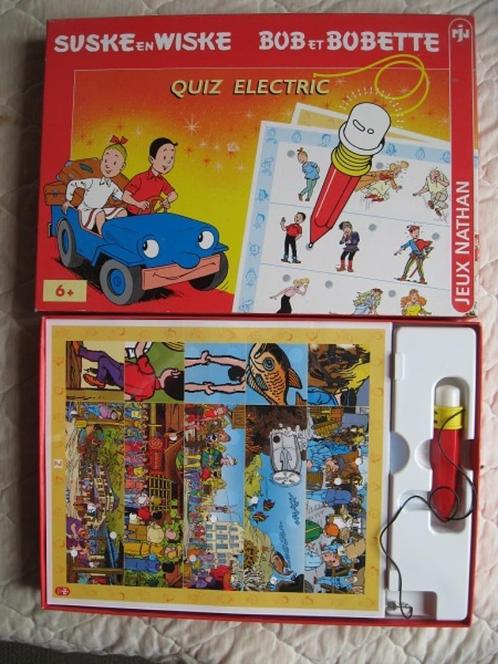 van Suske & Wiske "Quiz Electric" (Electro), Verzamelen, Stripfiguren, Zo goed als nieuw, Boek of Spel, Suske en Wiske, Ophalen of Verzenden