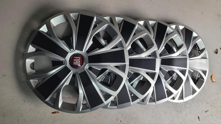 Fiat Ducato 16 inch wieldoppen - set van 4, Auto diversen, Wieldoppen, Gebruikt, Ophalen of Verzenden