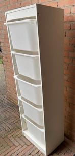 Ikea ladekast met bakken 46x30x145cm, Ophalen, Minder dan 50 cm, Gebruikt, 5 laden of meer