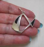 Zilveren modernist hanger vis nr.159, Verzenden, Zo goed als nieuw, Zilver, Dier