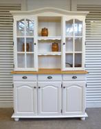 Prachtige witte  landelijke buffetkast, Ophalen, Onbekend, Grenenhout, Zo goed als nieuw