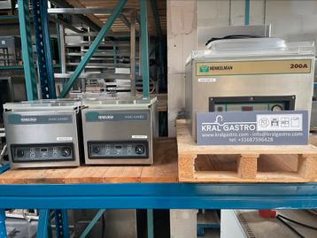 Henkelman Vacumeer Machines Gereviseerd beschikbaar voor biedingen