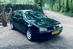 Vw golf 4 2003, Auto's, Volkswagen, Voorwielaandrijving, Stof, Zwart, 4 cilinders