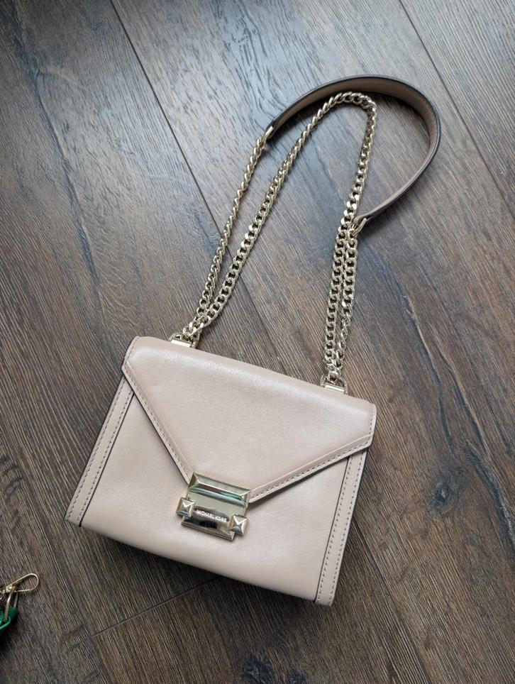 Michael Kors Tasje - Beige, Sieraden, Tassen en Uiterlijk, Tassen | Damestassen, Handtas, Beige, Ophalen of Verzenden