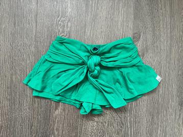 Meisjes korte broek / broekrokje groen Nik & Nik mt 6 / 116