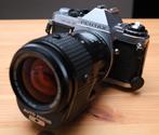 Pentax ME-F met SMC Pentax AF zoom 35-80mm f2.8 vintage AF, Ophalen of Verzenden, Gebruikt, Spiegelreflex, Pentax