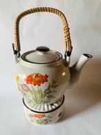 Vintage Wildflower Theepot met Wilde Bloemen, Ophalen of Verzenden, Gebruikt, Overige stijlen, Overige typen