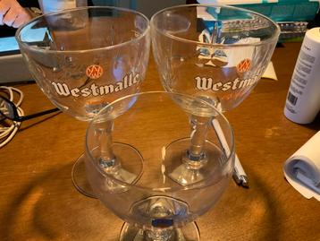 Westmalle en afligem glazen beschikbaar voor biedingen