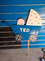 Leuk geboortebord, Kinderen en Baby's, Ophalen, Zo goed als nieuw, Geboortebord