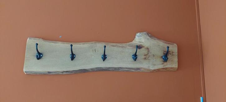 Kapstok hout, Huis en Inrichting, Woonaccessoires | Kapstokken, Zo goed als nieuw, Wandkapstok, Minder dan 100 cm, Hout, Ophalen