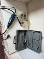 Dremel met houder Ferm FCT 300, Doe-het-zelf en Verbouw, Gereedschap | Slijpmachines, Ophalen of Verzenden, Zo goed als nieuw