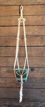 Plantenhanger met Ruscha Keramiek pot, Ophalen of Verzenden, Huis en Inrichting