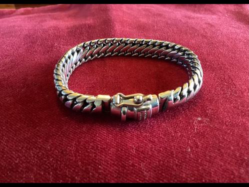 Buddha to buddha armband “Ben XS “ zo goed als nieuw, Sieraden, Tassen en Uiterlijk, Armbanden, Zo goed als nieuw, Zilver, Ophalen of Verzenden