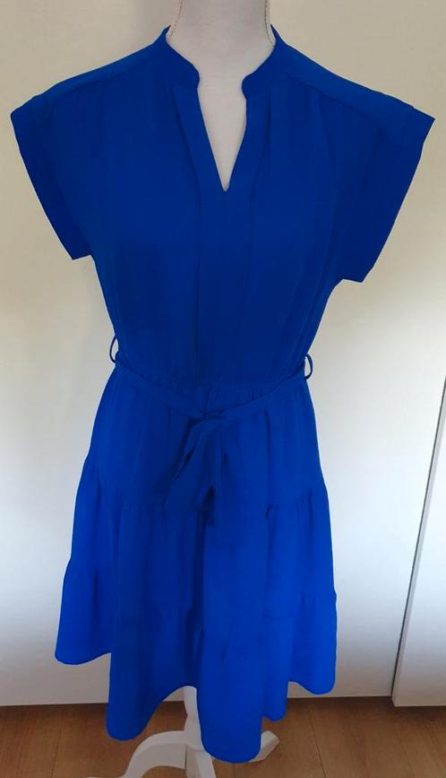 Blauw jurkje van Monteau Los Angeles maat L., Kleding | Dames, Jurken, Zo goed als nieuw, Maat 42/44 (L), Blauw, Boven de knie