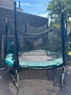 Trampoline rond 240cm met net, Ophalen of Verzenden, Zo goed als nieuw