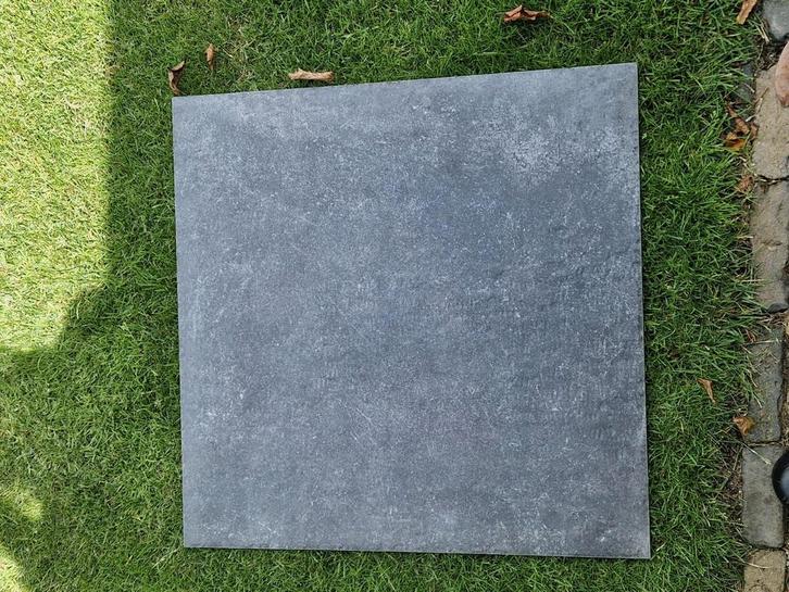Keramische vloertegels Dark Moon 60x60, Doe-het-zelf en Verbouw, Vloerdelen en Plavuizen, Nieuw, Plavuizen, Steen of Klei, 50 tot 150 cm