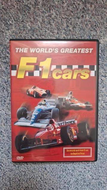 DVD the worlds greatest F1 cars beschikbaar voor biedingen