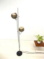 retro vintage lamp design vloerlamp staanlamp bollamp, Huis en Inrichting, Lampen | Vloerlampen, Gebruikt, Vintage, ?, Metaal