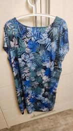Norah Jurk/Tuniek - Maat 48 - Tropische Print, Ophalen, Blauw, Maat 46/48 (XL) of groter, Zo goed als nieuw