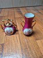 Limoges Miniatuur Theepot & Vaas Set, Antiek en Kunst, Antiek | Porselein, Ophalen of Verzenden