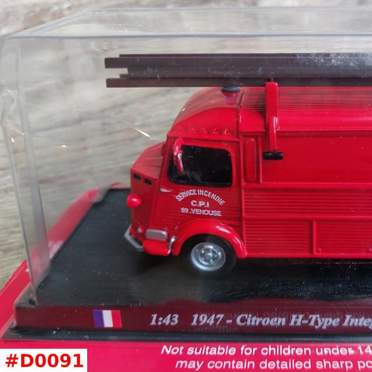 Citroën H-Type Integral Van 1947 Service Del Prado 1:43 OVP, Hobby en Vrije tijd, Modelauto's | 1:43, Nieuw, Auto, Overige merken