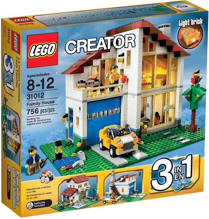31012 - Creator: Family House, Kinderen en Baby's, Speelgoed | Duplo en Lego, Nieuw, Lego, Complete set, Verzenden