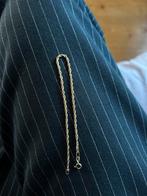 Gouden rope koord armbandje, Ophalen of Verzenden, Zo goed als nieuw, Goud, Goud