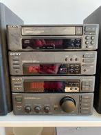 Vintage Sony miniset MHC-3500 stereo inclusief speakers, Ophalen, Gebruikt, Cd-speler, Sony