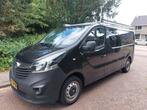 Opel Vivaro dubbel cabine 1.6 Cdti Biturbo 125pk  L2h1, Voorwielaandrijving, 125 pk, Zwart, Origineel Nederlands