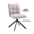 Eetkamerstoel Prego nu 6 halen 4 betalen, Overige kleuren, Nieuw, Ophalen of Verzenden, Stof